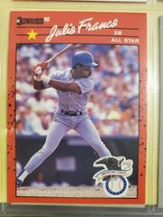 Julio Franco [All Star Game Performance] #701 Baseball Cards 1990 Donruss Prices