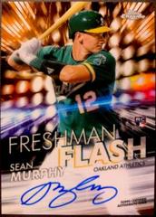 Sean Murphy [Orange Refractor] Baseball Cards 2020 Topps Chrome Freshman Flash Autographs Prices