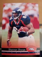 Shannon Sharpe [Career Stat Line] #55 Football Cards 2002 Panini Donruss Prices