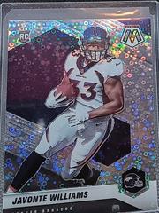 Javonte Williams [No Huddle Silver] #315-V Football Cards 2021 Panini Mosaic Rookie Variations Prices