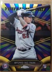 Byung Ho Park [Orange Refractor] #YI-2 Baseball Cards 2016 Topps Chrome Youth Impact Prices