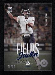 Justin Fields [Blue] #203 Football Cards 2021 Panini Chronicles Luminance Prices