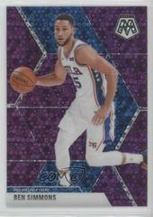 Ben Simmons [Purple Mosaic] Basketball Cards 2019 Panini Mosaic Prices