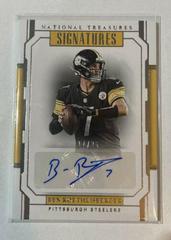 Ben Roethlisberger Football Cards 2018 National Treasures Signatures Prices