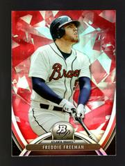 Freddie Freeman [Ruby] Baseball Cards 2013 Bowman Platinum Prices