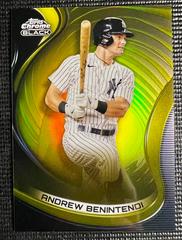 Andrew Benintendi [Gold] #63 Baseball Cards 2022 Topps Chrome Black Prices