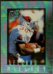 Leeland McElroy [Rainbow] #1 Football Cards 1996 Ultra Sensations Prices