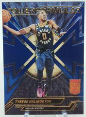 Tyrese Haliburton [Blue] Basketball Cards 2022 Panini Donruss Elite Power Formulas Prices