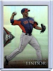 Francisco Lindor #BPP1 Baseball Cards 2014 Bowman Platinum Prospects Prices