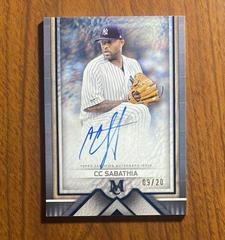CC Sabathia [Sapphire] #AA-CCS Baseball Cards 2023 Topps Museum Collection Archival Autographs Prices