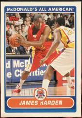 James Harden #JH Basketball Cards 2007 Topps McDonald's All American Prices
