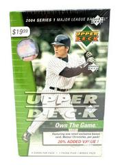 Blaster Box Baseball Cards 2004 Upper Deck Prices