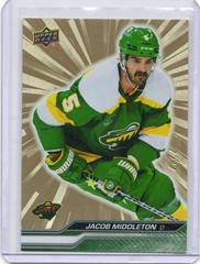 Jacob Middleton [Outburst Gold] #90 Hockey Cards 2023 Upper Deck Prices