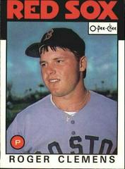 Roger Clemens #98 Baseball Cards 1986 O Pee Chee Prices