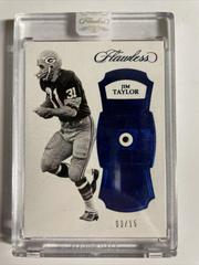 Jim Taylor [Sapphire] #103 Football Cards 2017 Panini Flawless Prices