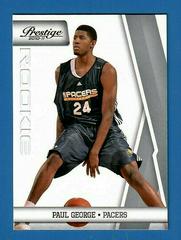 Paul George #160 Basketball Cards 2010 Panini Prestige Prices