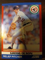Gregg Olson #27 Baseball Cards 1991 Score Superstars Prices