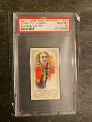 Doink The Clown Wrestling Cards 2012 Topps Heritage WWE Allen & Ginter Prices
