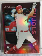 Albert Pujols [Red] #96 Baseball Cards 2020 Bowman Platinum Prices