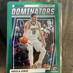 Nikola Jokic [Green] #19 Basketball Cards 2022 Panini Donruss Optic Elite Dominators Prices