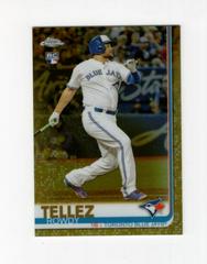 Rowdy Tellez [Batting Gold Refractor] #2 Baseball Cards 2019 Topps Chrome Prices