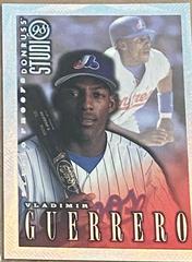 Vladimir Guerrero Baseball Cards 1998 Studio Prices