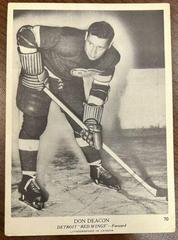 Don Deacon Hockey Cards 1939 O-Pee-Chee V301-1 Prices