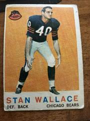 Stan Wallace #159 Football Cards 1959 Topps Prices