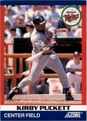 Kirby Puckett #7 Baseball Cards 1991 Score Superstars Prices