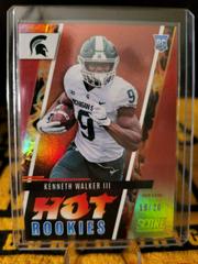 Kenneth Walker III [Red Zone] #HR15 Football Cards 2022 Panini Score Hot Rookies Prices
