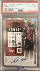 Ciryl Gane [Cracked Ice] #RS-CGN Ufc Cards 2021 Panini Chronicles UFC Contenders Rookie Season Ticket Prices