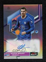 Mason Mount #A-MM Soccer Cards 2022 Topps Finest UEFA Club Competitions Autographs Prices