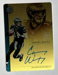 Carson Wentz [Gold] #SS-18 Football Cards 2018 Panini Elements Signatures Prices
