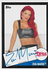 Eva Marie [Black] Wrestling Cards 2015 Topps Heritage WWE Autographs Prices