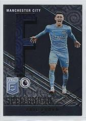 Phil Foden #9 Soccer Cards 2021 Panini Donruss Elite Premier League Spellbound Prices