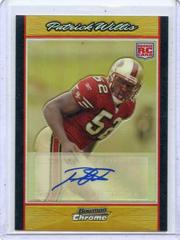 Patrick Willis [Autograph Gold Refractor] #BC93 Football Cards 2007 Bowman Chrome Prices
