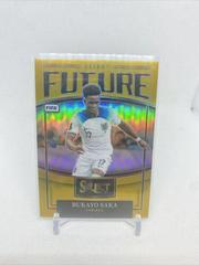 Bukayo Saka [Gold] Soccer Cards 2022 Panini Select FIFA Future Prices