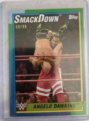 Angelo Dawkins [Green] #47 Wrestling Cards 2021 Topps Heritage WWE Prices