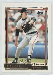 Mike Mussina [Winner] #242 Baseball Cards 1992 Topps Gold Prices