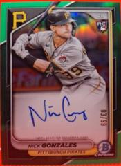 Nick Gonzales #CRA-NG Baseball Cards 2024 Bowman Chrome Rookie Autograph Prices