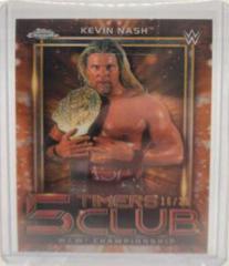 Kevin Nash [Orange Refractor] Wrestling Cards 2021 Topps Chrome WWE 5 Timers Club Prices