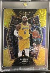 LeBron James [Gold Disco Prizm] Basketball Cards 2021 Panini Select Prices
