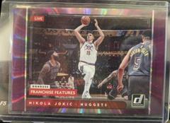 Nikola Jokic [Purple Laser] #17 Basketball Cards 2021 Panini Donruss Franchise Features Prices