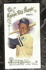 George Brett [Mini Flag Back No Number] Baseball Cards 2014 Topps Allen & Ginter Prices
