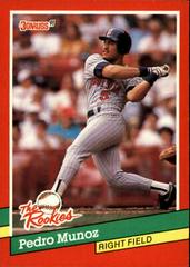 Pedro Munoz #21 Baseball Cards 1991 Donruss Rookies Prices
