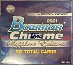 Hobby Box Baseball Cards 2021 Bowman Chrome Sapphire Prices