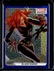 Black Widow [Blue Traxx] #89 Marvel 2023 Upper Deck Platinum Prices