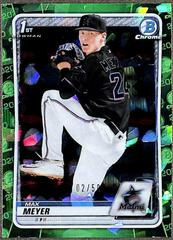 Max Meyer [Green] #BD-50 Baseball Cards 2020 Bowman Draft Sapphire Prices