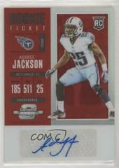 Adoree' Jackson [Autograph Red] #157 Football Cards 2017 Panini Contenders Optic Prices
