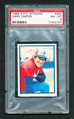 Gary Carter #255 Baseball Cards 1983 O Pee Chee Stickers Prices